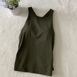 Athleta padded tank top